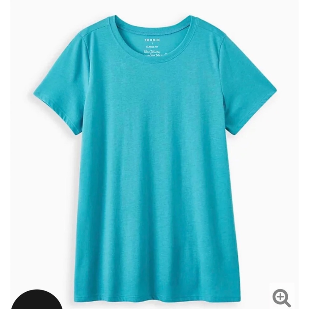 Torrid teal shirt